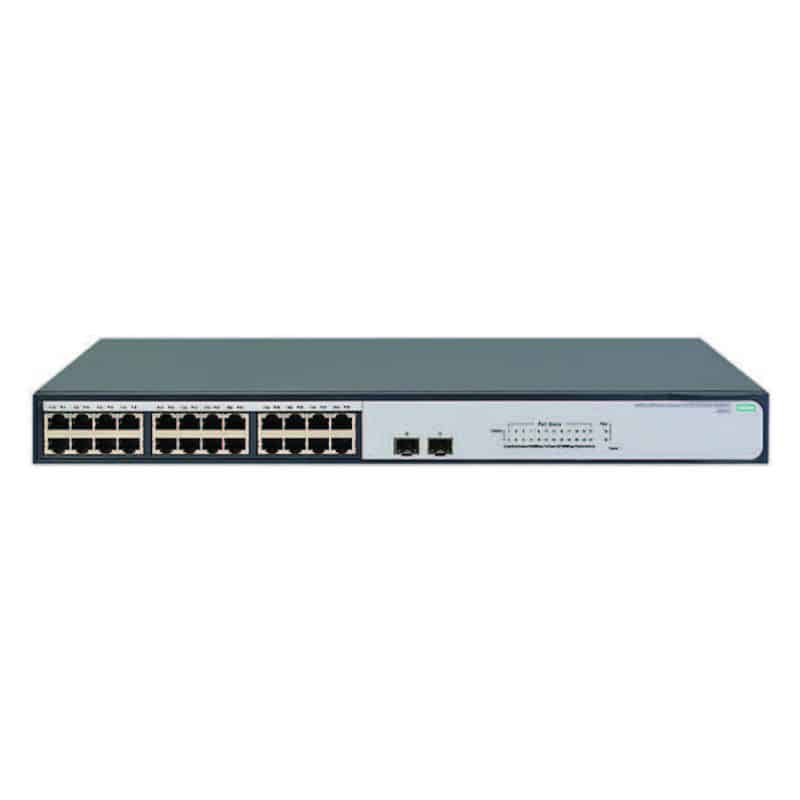 HP-1420-24G-2SFP-Switch HP JH017A 1420-24G 2SFP Switch - Image 1
