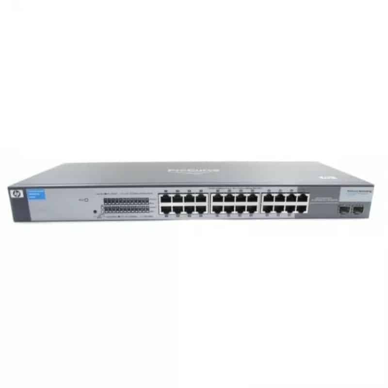 HP-J9028B-1800-24G-2SFP-Switch HP J9028B 1800-24G 2SFP Switch - Image 1