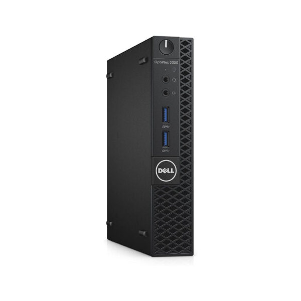 Dell OptiPlex 3050 Mini PC | Intel i3 6th Gen | 4GB RAM | 128GB SSD | Refurbished Desktop | Small Form Factor PC, USB Wi-Fi (Free) / 1 Month (Free)