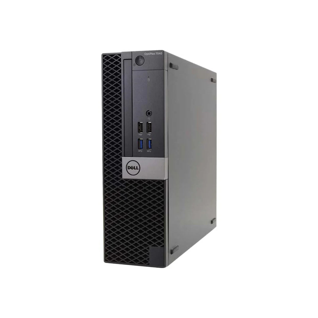 delloptiplex7040sfffront-1.jpg Dell Optiplex 6th Gen SFF Desktop, Intel Core i3 / 16GB - 256GB - Image 1